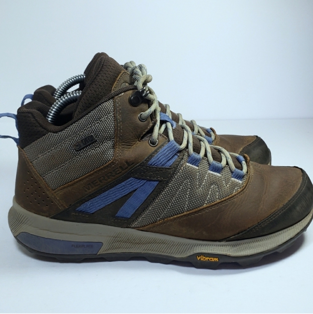 Merrell Zion Waterproof Leather Hiking Trail Boots Shoes